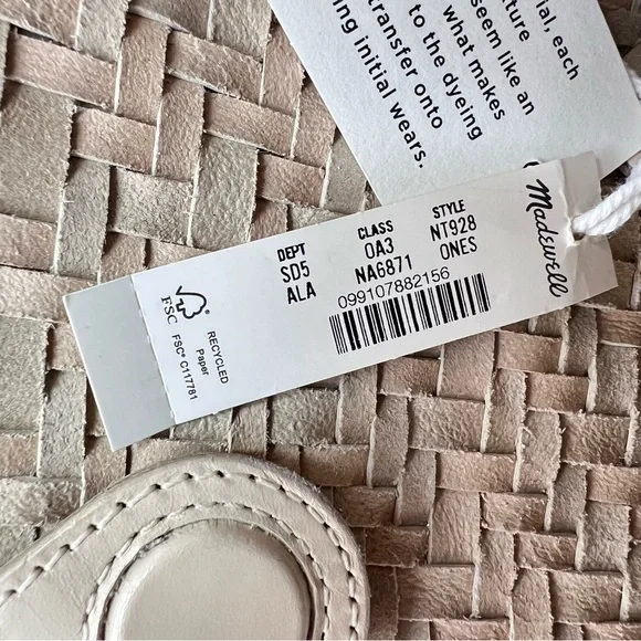 NWT Madewell The Handwoven Shoulder Bag - Picture 12 of 13